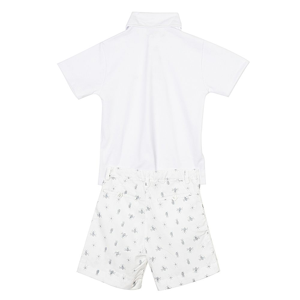 Conjunto de Camisa Polo e Bermuda Veneza - MON ENFANT-Bébés et Petits