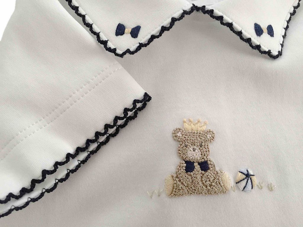 Conjunto Rei Ursinho - 100% Algodão Pima Peruano - MON ENFANT-Bébés et Petits