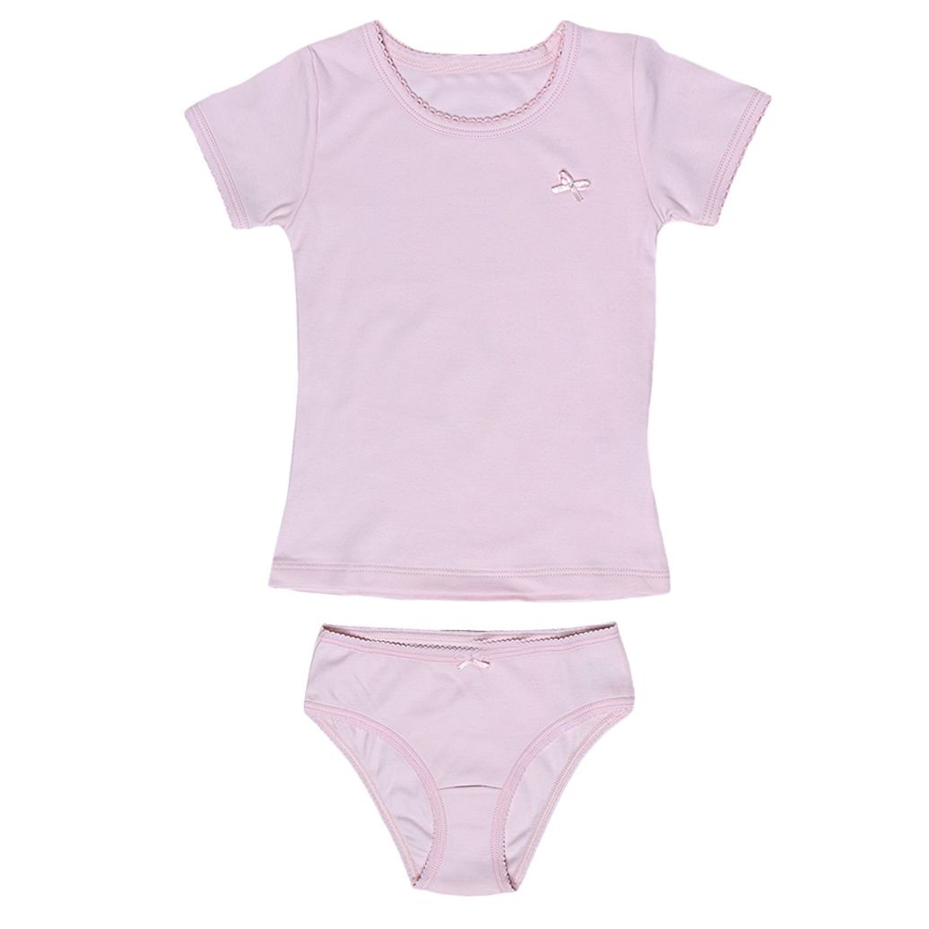 T-shirt Nina Bordada à Mão - 100% Algodão Pima Peruano - MON ENFANT-Bébés et Petits