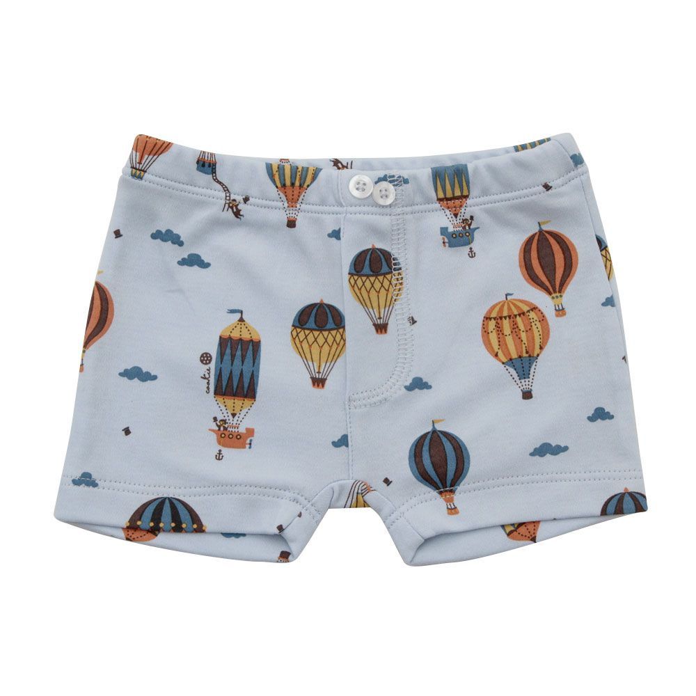 Cueca Boxer Ballon - 100% Algodão Pima Peruano - MON ENFANT-Bébés et Petits