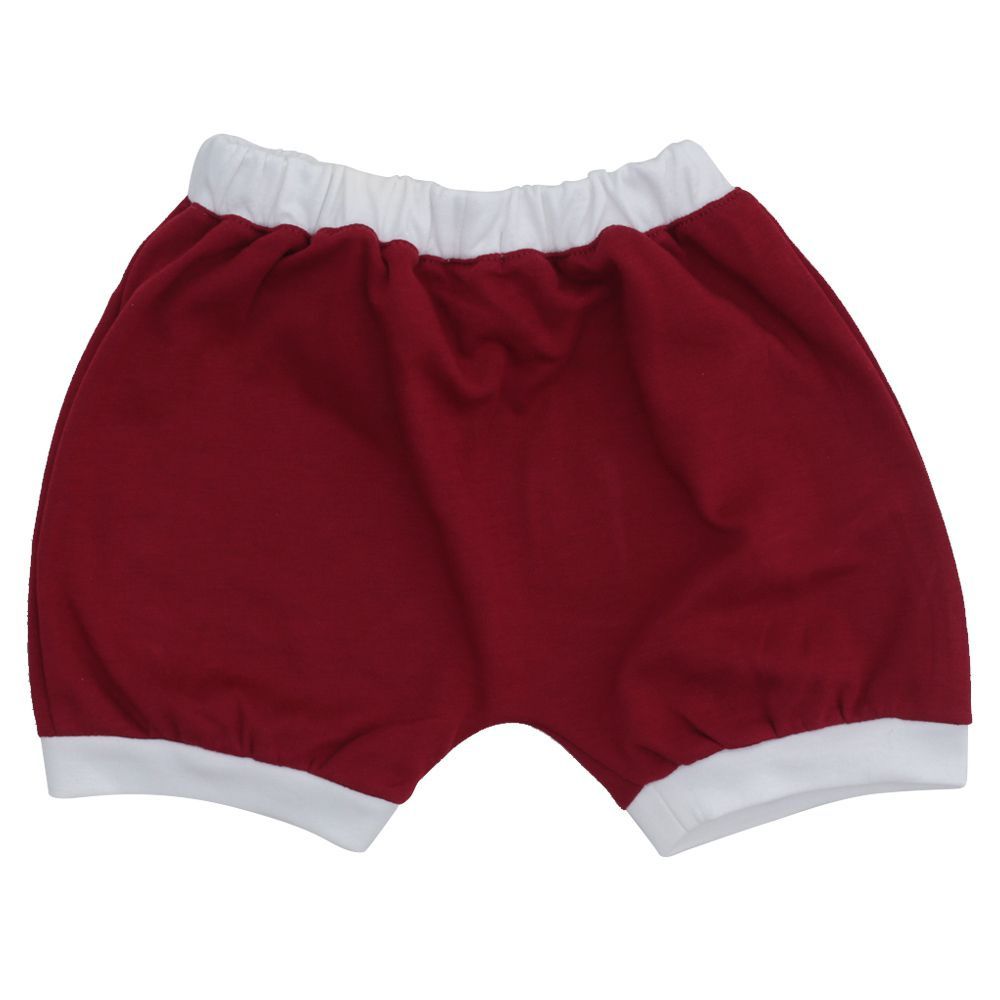 Short Bombacho Cereja - 100% Algodão Pima Peruano - MON ENFANT-Bébés et Petits