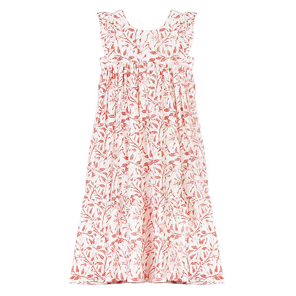 Vestido Longo Estampado Roma - MON ENFANT-Bébés et Petits