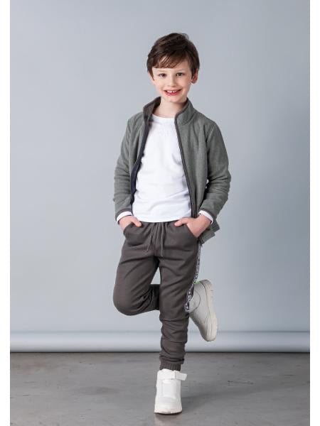 Casaco Térmico Cinza Mescla - Bébés et Enfants Collection - MON ENFANT-Bébés et Petits