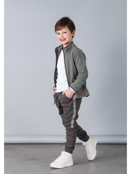 Casaco Térmico Cinza Mescla - Bébés et Enfants Collection - MON ENFANT-Bébés et Petits