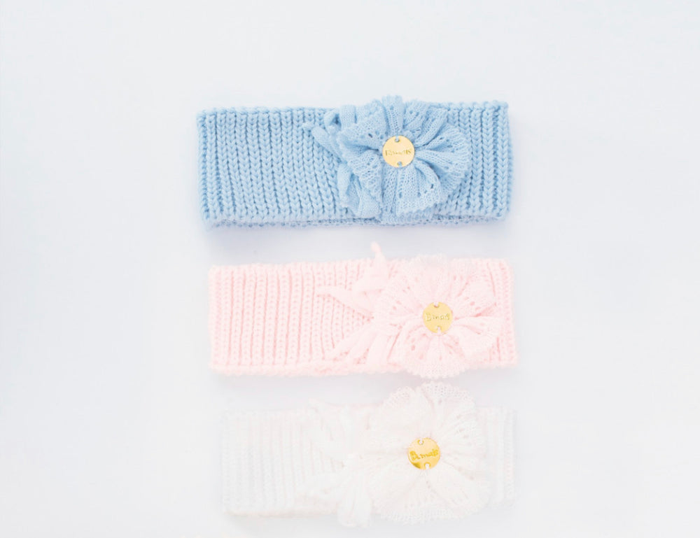 Faixa de Cabelo em Tricot  - Linha Baby