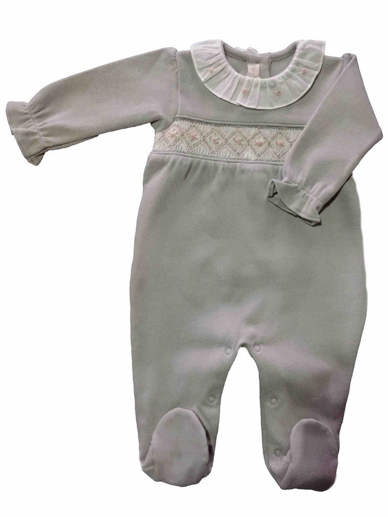 Macacão BB Cinza Nina - 100% Algodão Pima Peruano - MON ENFANT-Bébés et Petits