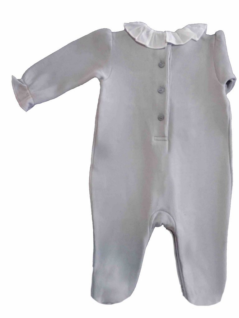 Macacão BB Cinza Nina - 100% Algodão Pima Peruano - MON ENFANT-Bébés et Petits