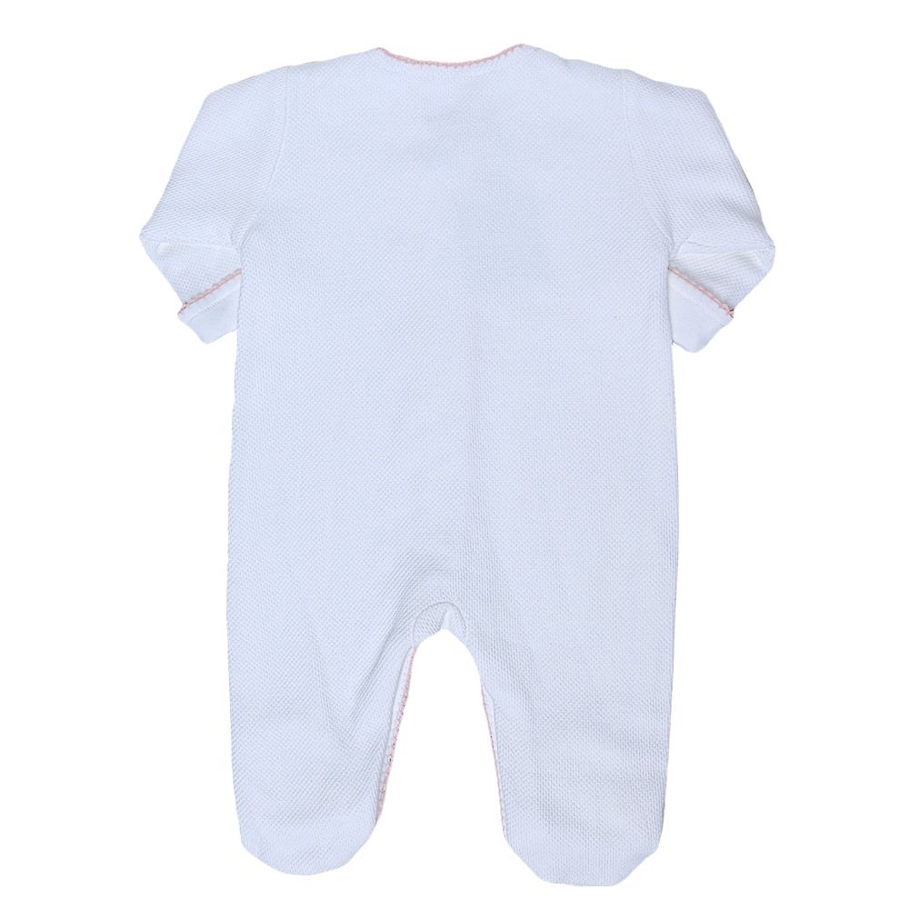 Macacão Nina Bordado à Mão - 100% Algodão Pima Peruano - MON ENFANT-Bébés et Petits