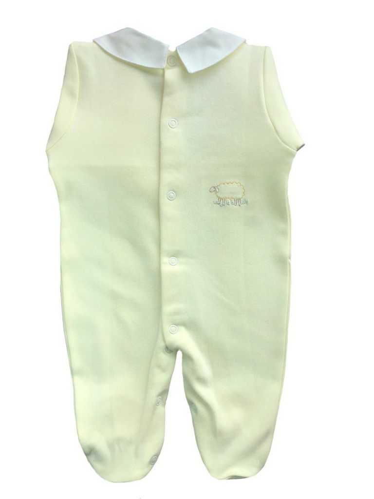 Macacão Ovelhinhas - Fío Egípcio - Mon Enfant Collection - MON ENFANT-Bébés et Petits