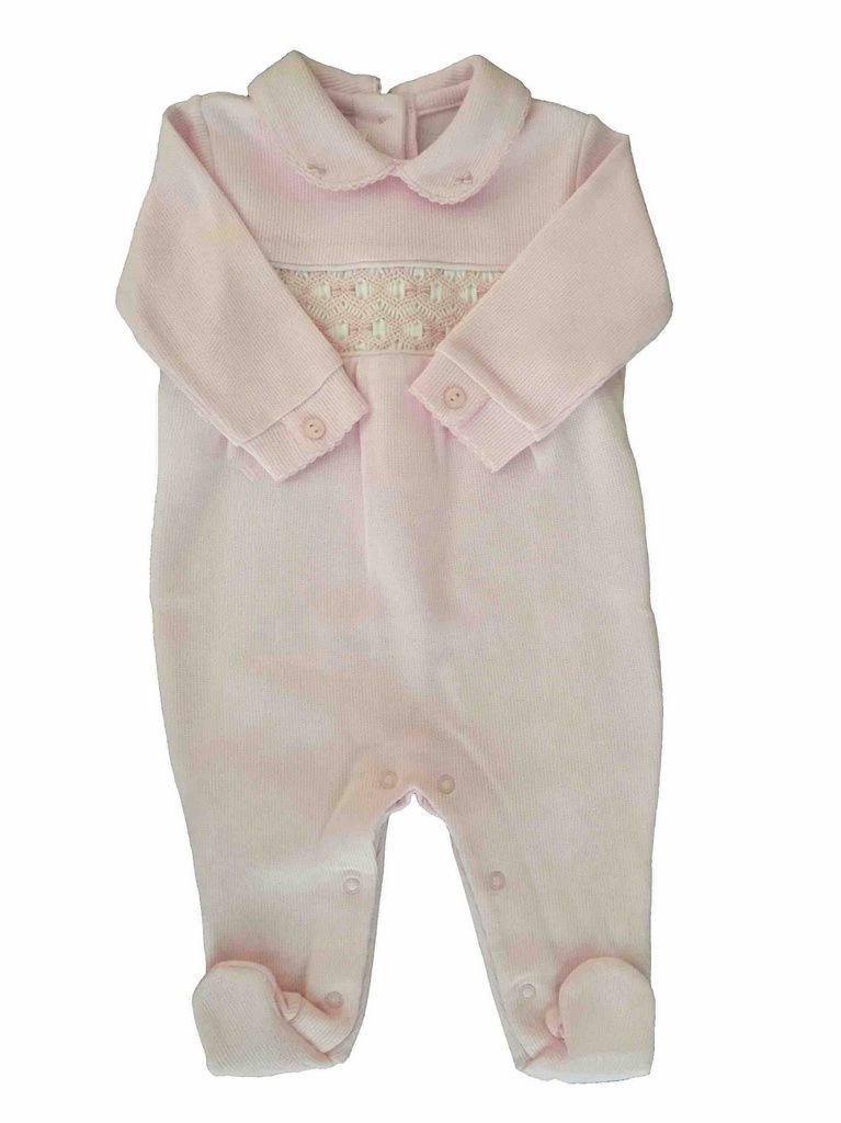 Macacão Smock Linha - 100% Algodão Pima Peruano - MON ENFANT-Bébés et Petits