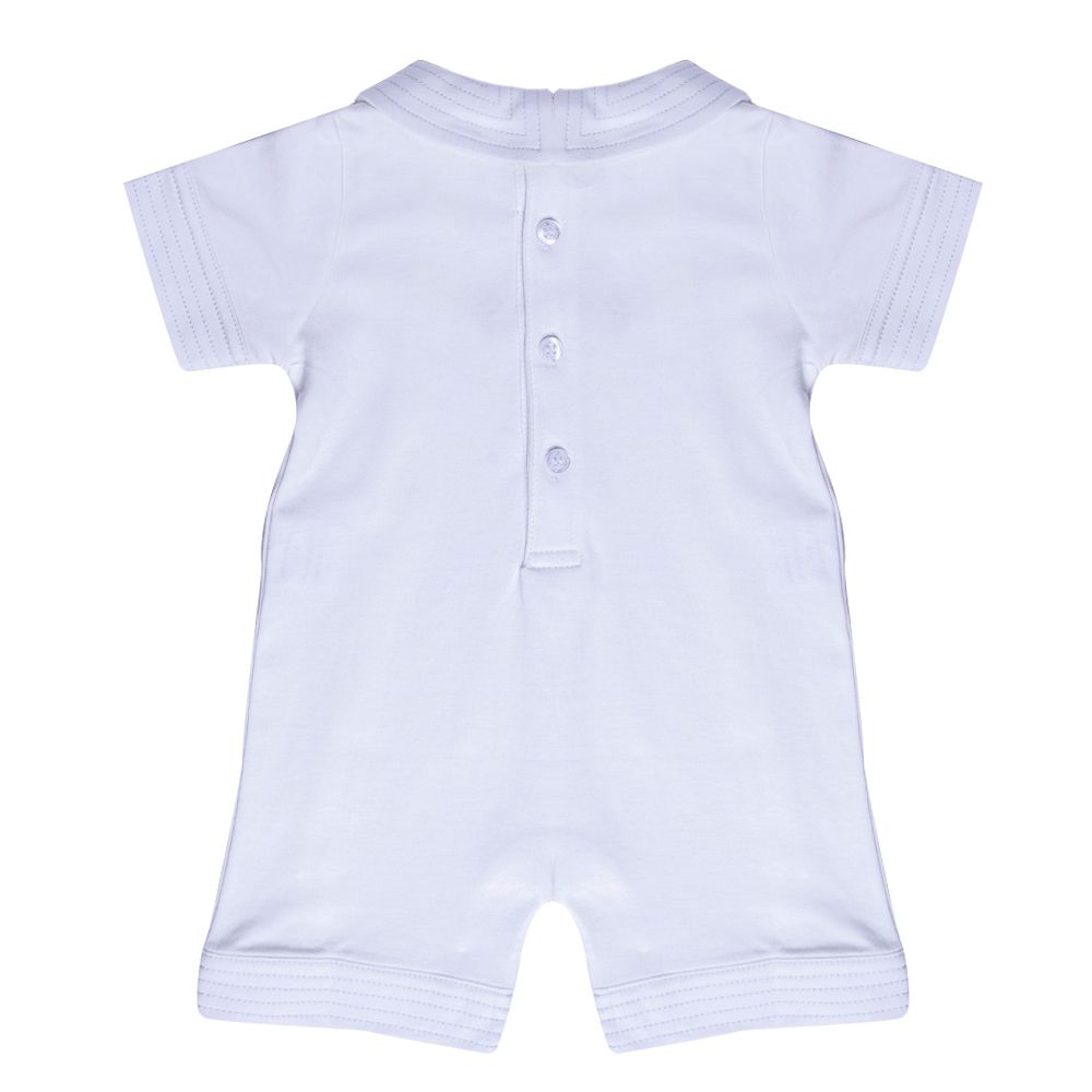 Romper Nino Bordado à Mão - 100% Algodão Pima Peruano - MON ENFANT-Bébés et Petits