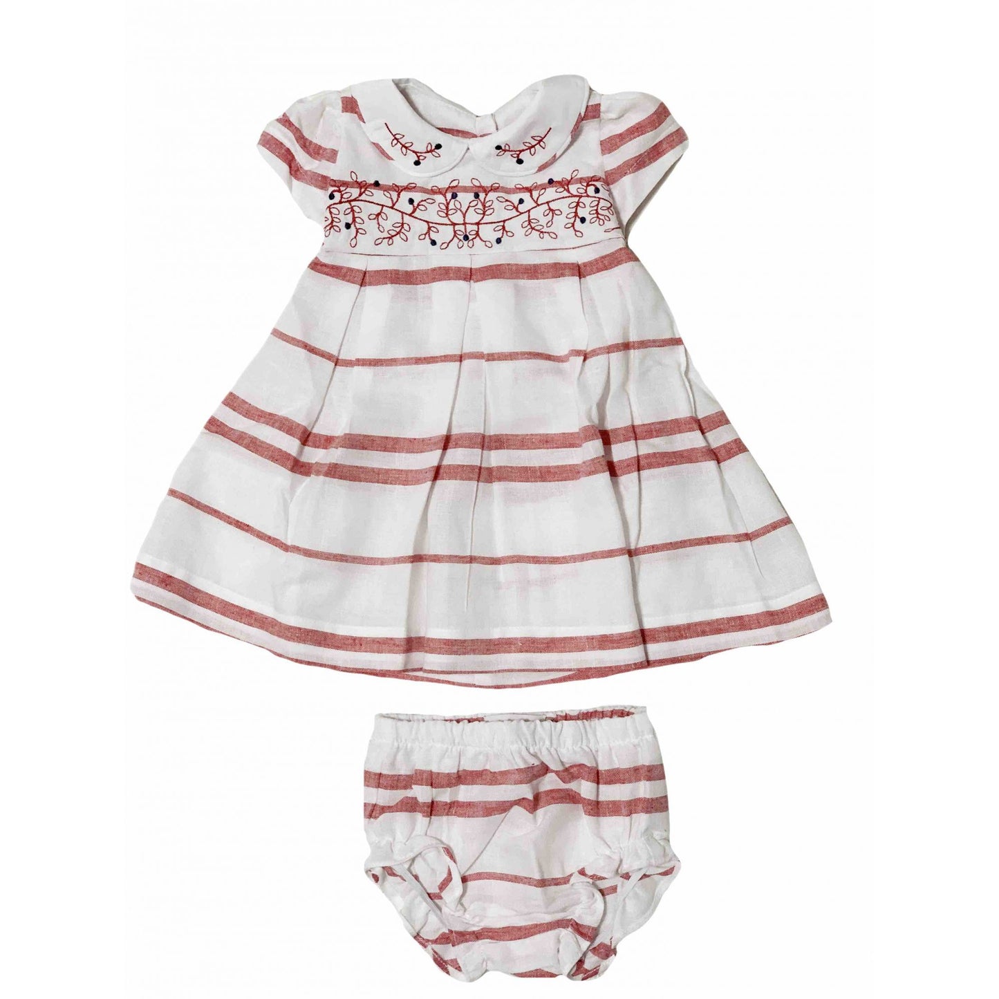 Vestido de Festa Composê Bordado - MON ENFANT-Bébés et Petits
