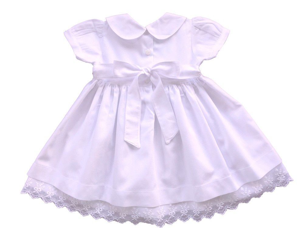 Vestido Nina - 100% Fío Egípcio - Linha Batizado - MON ENFANT-Bébés et Petits